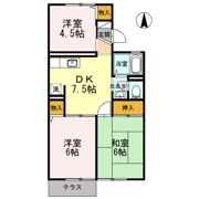 ハイツひまわりの間取り画像