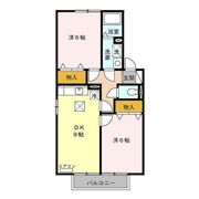 ウィスタリア A/Bの間取り画像