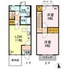 ブランシェ上里の間取り画像