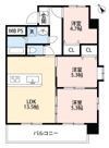 新屋敷ピアッツァビルの間取り画像
