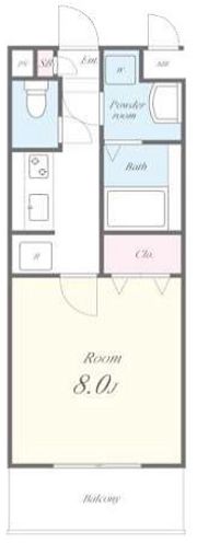 Clair摩耶の間取り画像