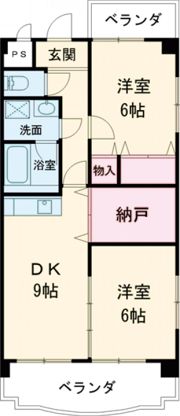 カーサディノスの間取り画像