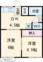 レジデンス寺崎3の間取り画像