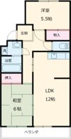 エクセル築地の間取り画像