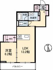 べレオガーデンズ弥右衛門の間取り画像
