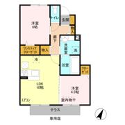 シェーングラース Cの間取り画像