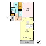 HANABUSA Ⅳの間取り画像