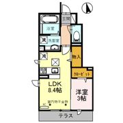 カスミソウの間取り画像