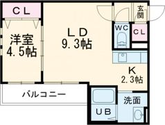 アメニティ新札幌の間取り画像