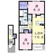 アオラニAの間取り画像