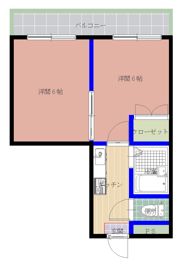 ルミエール東朝日町の間取り画像