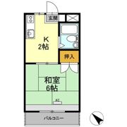レイクグリーン三好 A棟の間取り画像