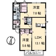 ラフォーレ B棟の間取り画像
