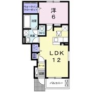 スズランⅡの間取り画像