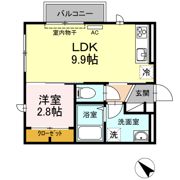 アベニーレ Ⅰの間取り画像