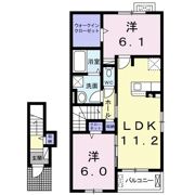 テルミアースメゾン セカンドBの間取り画像