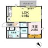 アベニーレ Ⅱの間取り画像