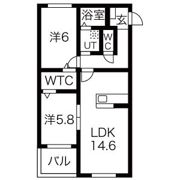 幸(ゆき)の間取り画像