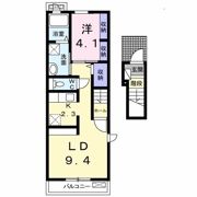 Casa suzu蘭の間取り画像