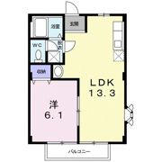 カームNT Aの間取り画像