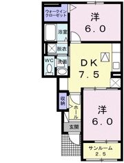 サン ヒルズの間取り画像