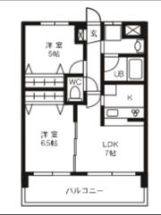 グランドパレスNS-77の間取り画像