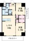パークセントラル新下関の間取り画像