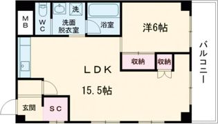 WestHillTAKATSUKAⅡの間取り画像