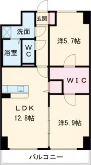 アグレアーブルの間取り画像