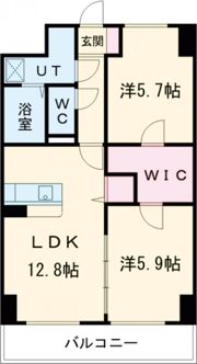 アグレアーブルの間取り画像