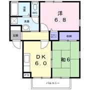 フォブール鶴見Bの間取り画像