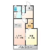 アルソーレBの間取り画像