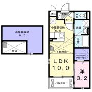 ベルソレイユの間取り画像