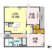 メゾンフルールの間取り画像