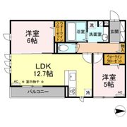 メゾンフルールの間取り画像