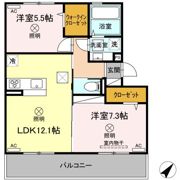 GLANZ.KⅡの間取り画像