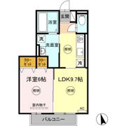 クレシアコート B棟の間取り画像