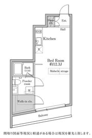 ユニテラス三軒茶屋の間取り画像