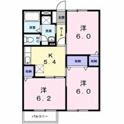 ドミール亀井の間取り画像