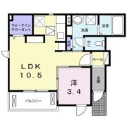 グランデ シーナⅢの間取り画像