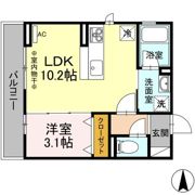 アールズ ハウス Ⅳの間取り画像