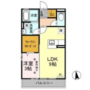 ライデンハイツ Ⅱの間取り画像