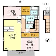 ルミナス日進の間取り画像