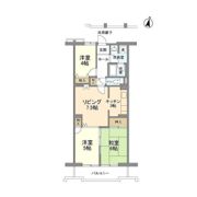 コーポレート中央林間2号棟の間取り画像