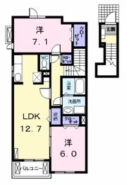 UH八剱町の間取り画像