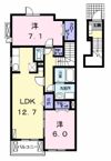 UH八剱町の間取り画像