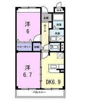 ベルフリ－デの間取り画像