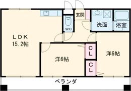 E．POPULARの間取り画像