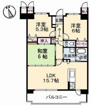 アステージ西条弐番館の間取り画像