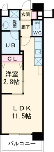 コンダクトレジデンスDaizenの間取り画像